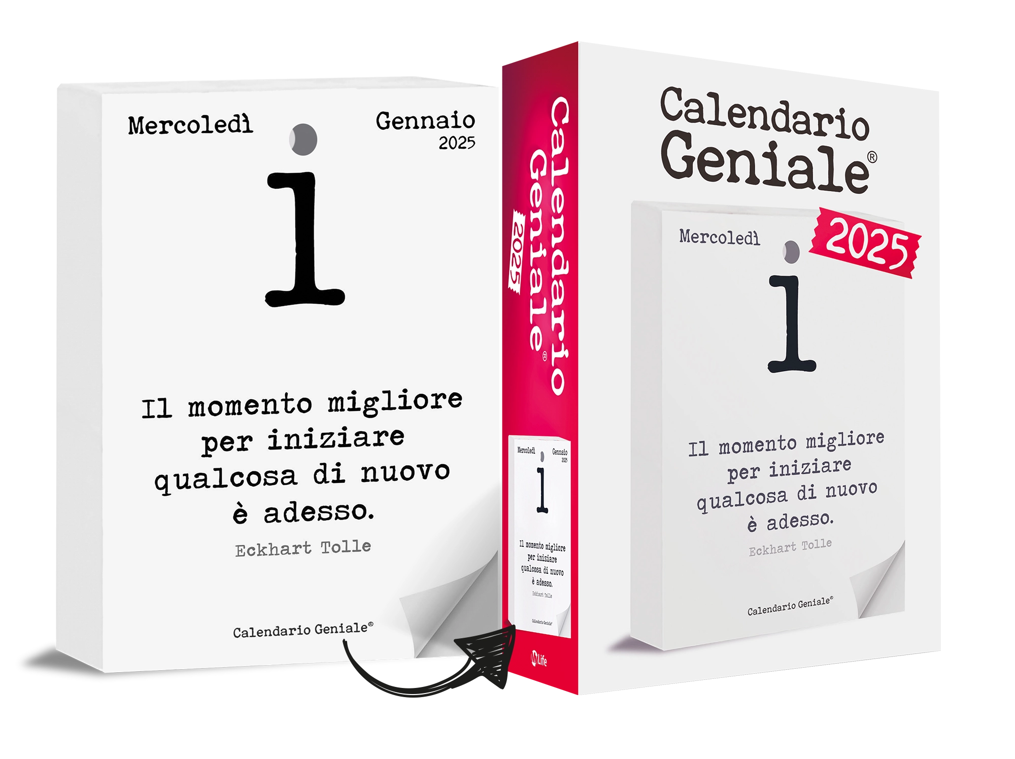 Calendario Geniale 2025 solo inserto